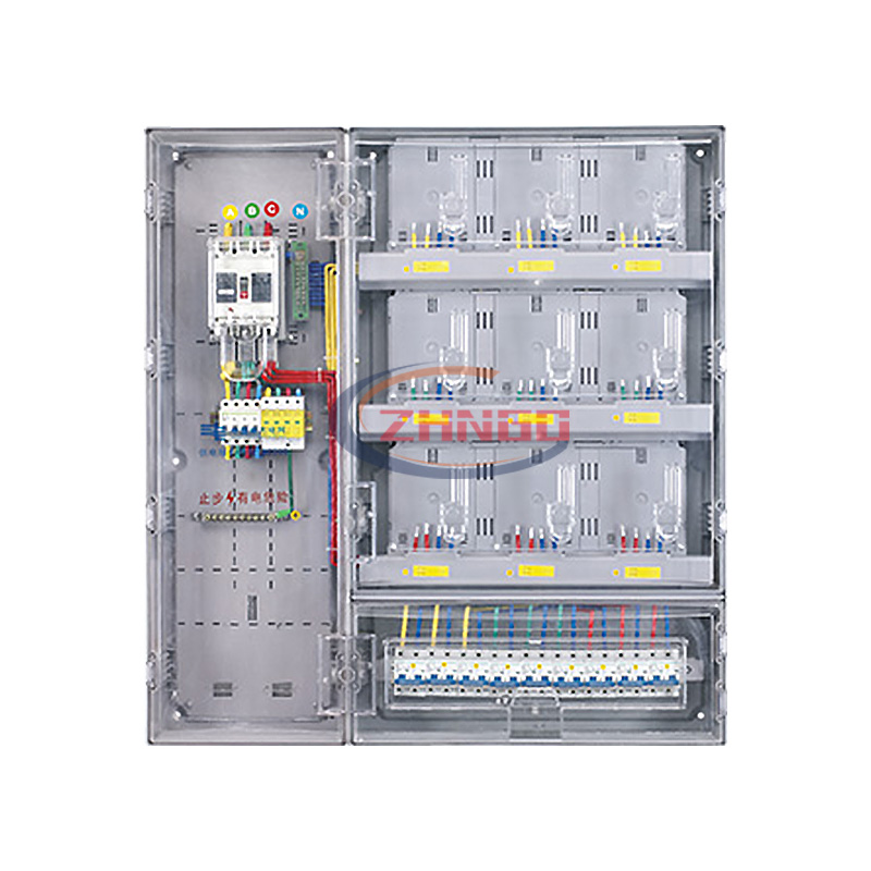 南網(wǎng)費控單相九表位插卡式電表箱